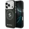Karl Lagerfeld Point & Karl Sketch MagSafe Case for iPhone 17 Pro Black