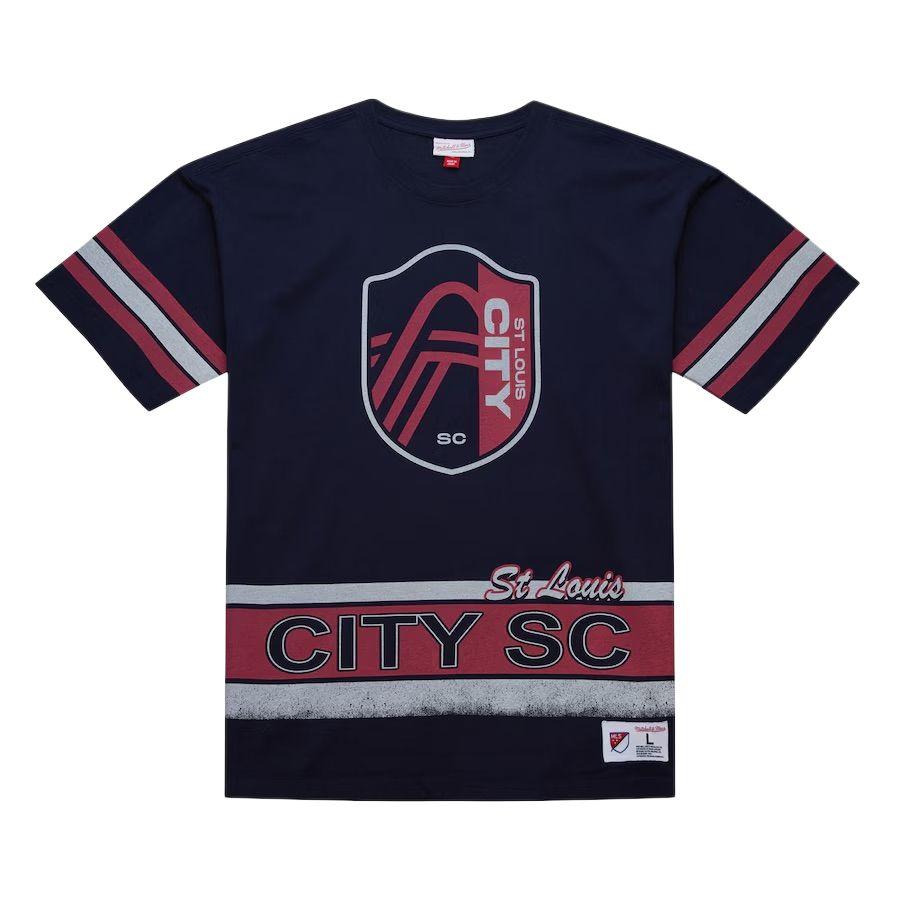 Mitchell & Ness x MLS T Shirt Men's Marine Blue TCRW7903-SLIYYPPPNAVY