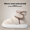 Snow Boots for Women Winter Outerwear Cotton Shoes for Men Winter Plush Anti Slip Waterproof Cotton Boots