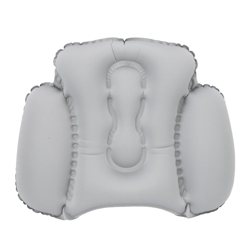 Inflatable Lumbar Travel Pillow for Airplane Ergonomic Soft Office Chair Back Support Pillow for Men Women Press