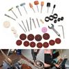 40pcs Rotary Tool Accessory Kit Electric Grinder Attachments, Mini Drill Grinding Polishing Deburring Craft Metal Jewelry Making