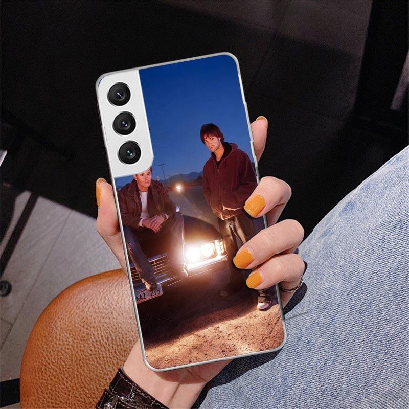 Babaite Supernatural SPN Dean And Sam Phone Case For Samsung Galaxy S24 S25 Edge S26 Ultra S23 S22 S21 Plus S20 FE + Personalize