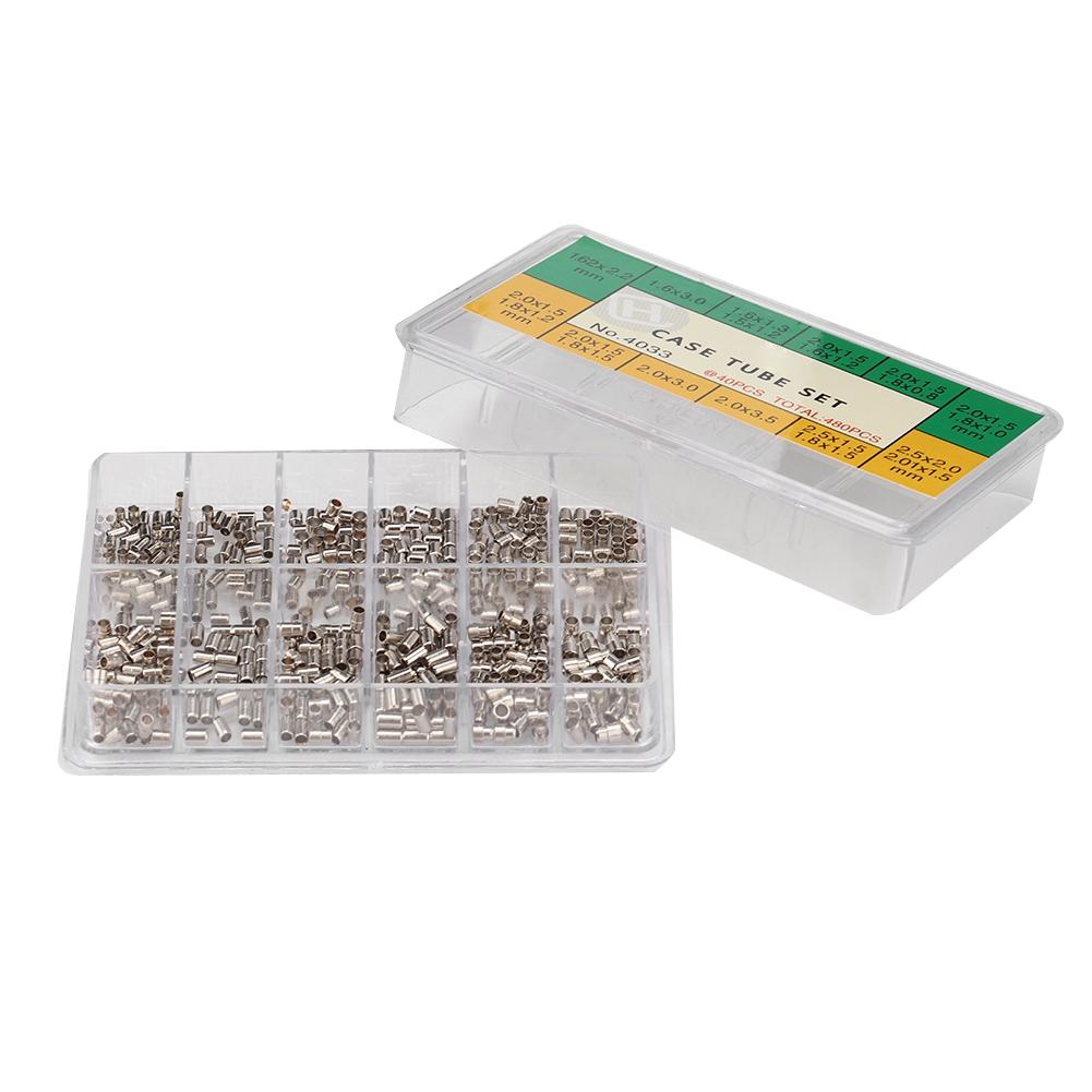 12 Sizes of Watch Case Tube Metal Repairing Tool for Watch Watchmaker Fixing Accessory