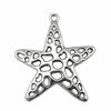Starfish Charms Multi Color Metal Pendants For Beach Themed DIY Jewelry Accessories