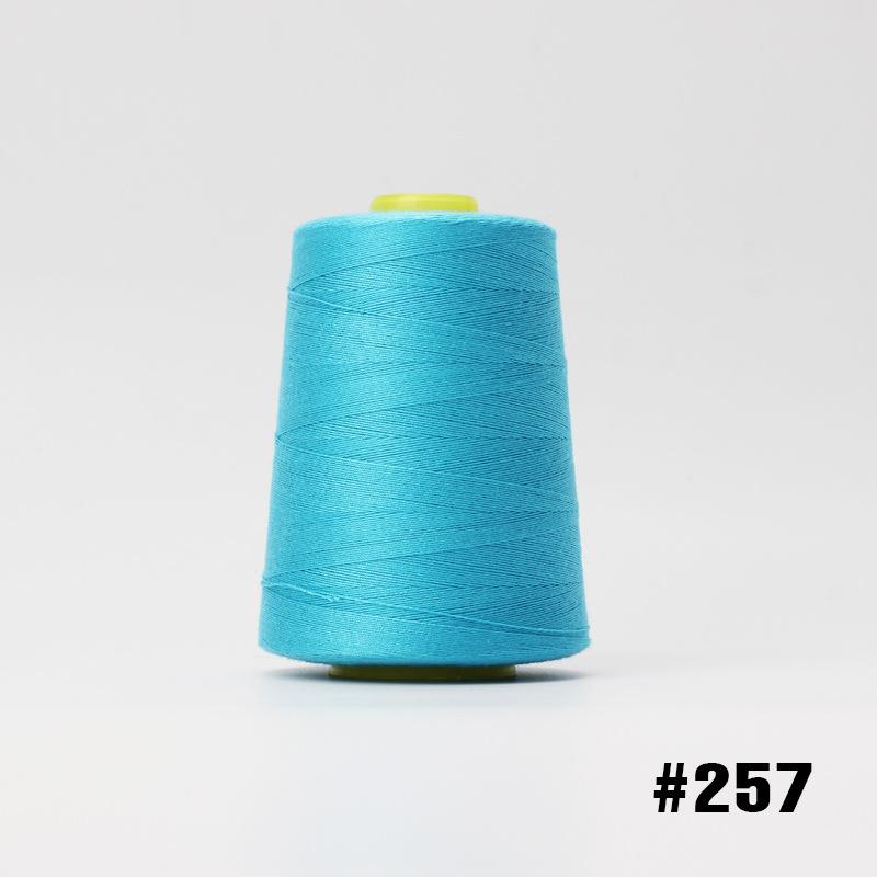 DIY Color Thick Thread High Speed Polyester Thread Luggage Footwear Flat Car Thread Sewing Thread 2000 Yards 203 Denim Thread