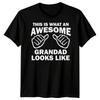 Herren Genialer Opa Lustiges Vatertags-T-Shirt Tee Bester Papa Aller Zeiten Papa Leben #FD