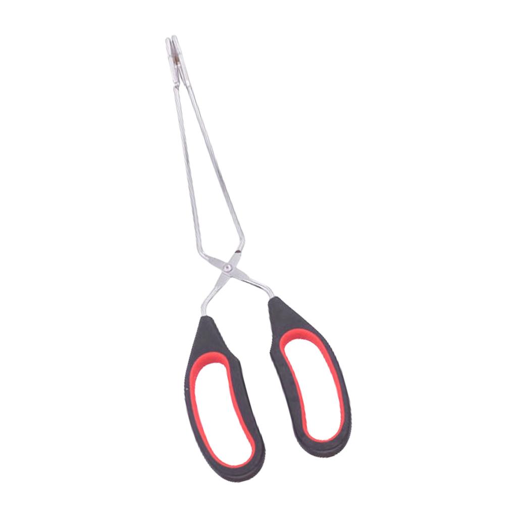 Barbecue Tong for Outdoor Cooking Use Heat Resistant BBQ Baking Clip with Long Handle Kitchen Cooking Accessories