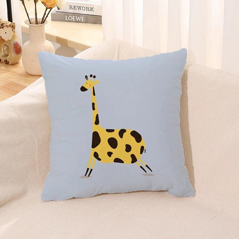 Sleeping Pillow Animal Cushion Cover Car Office Gift   Sofa   Decorative