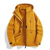 Autumn and Winter Outdoor Three-in-one Jacket with Removable Hood, Waterproof and Windproof Jacket