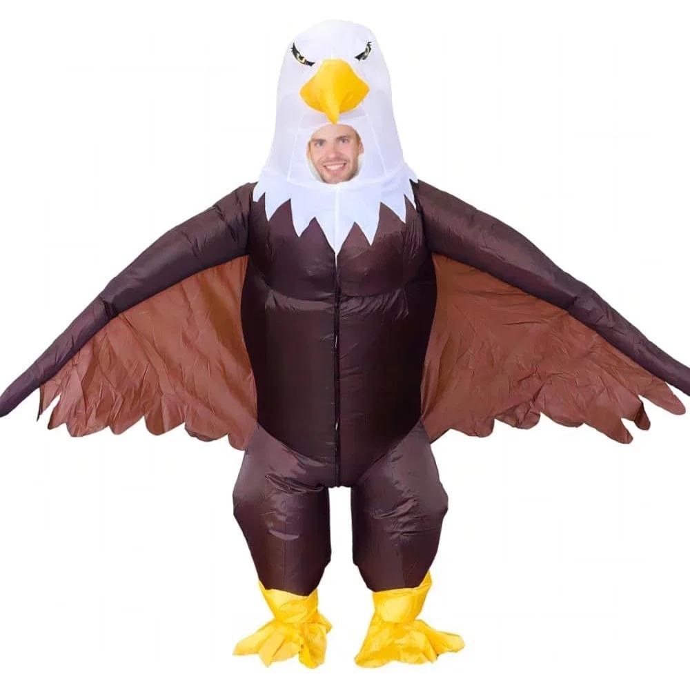 Polyester Eagle Costume Suit Fit Height 150 - 190 Cm Halloween Costume Halloween Style A