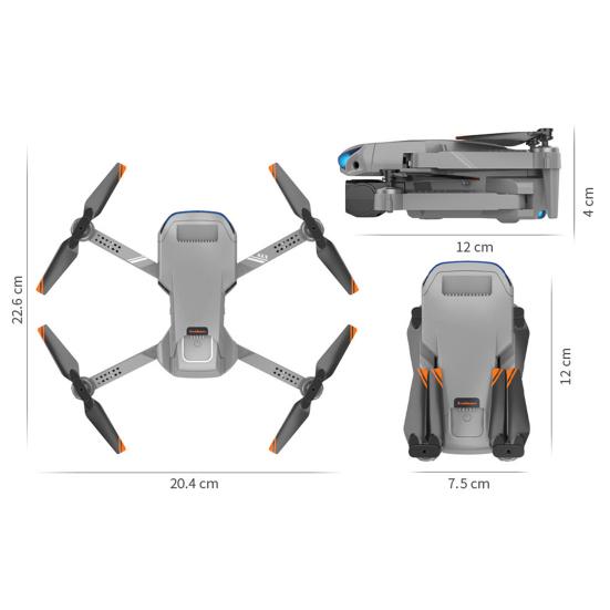 Remote Control Drone with 4K Dual Cameras Optical Flow Positioning Headless Mode Kids Adults