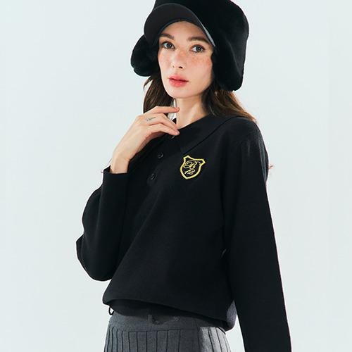 Venezia 12 Waffle Long Sleeve Black Free