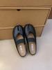 Dongdaemun~ Retro Pig'S Trotters Shoes Women'S Shoes Spring Casual Split-Toed Soft Flat-Bottomed Bag Head Half Slippers