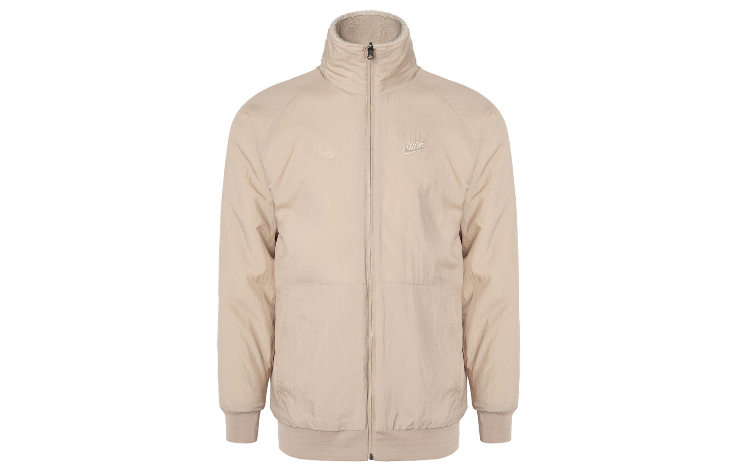 

Nike Jackets Men s Khaki Stand Collar Moderate Other DZ4713-126 L