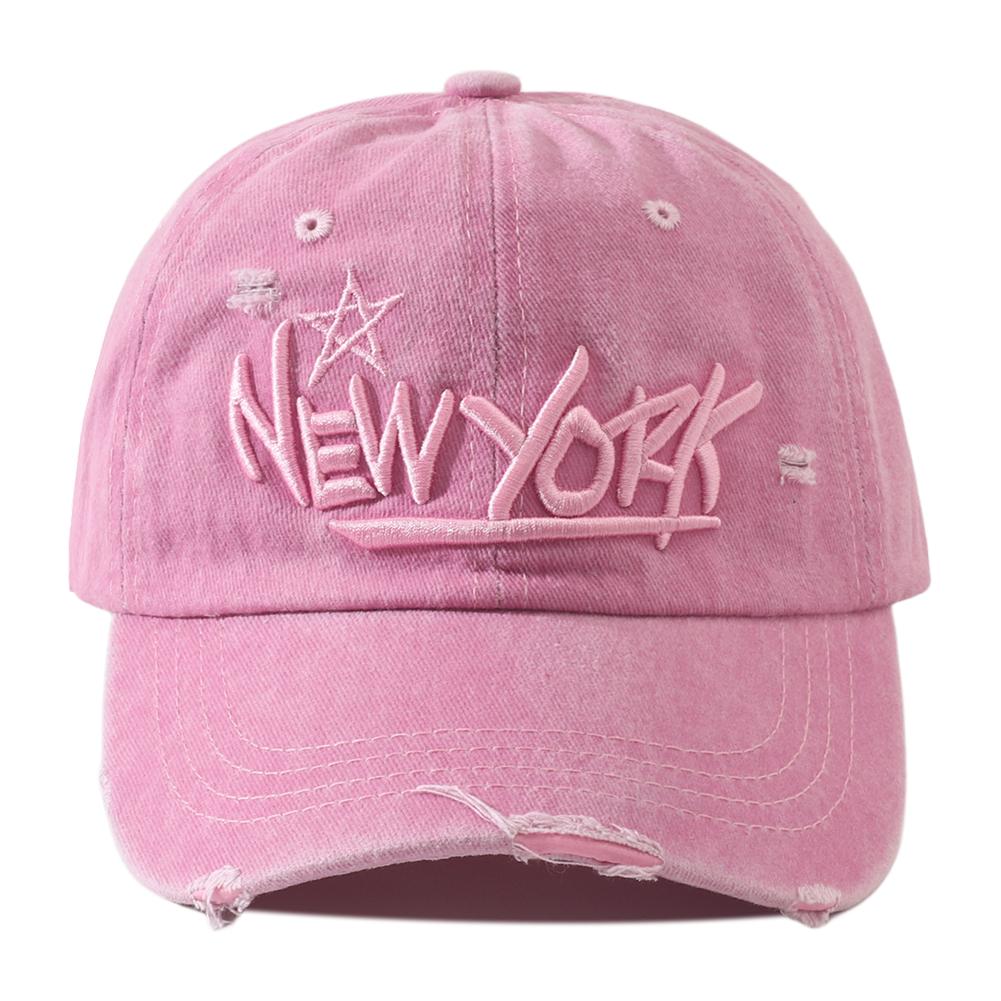Fashion Letter Embroidery Baseball Cap Retro Washed Shabby Dad Hats Outdoor Cycling Travel Adjustable Sun Hats For Women Men