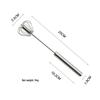 Best-Selling Stainless Steel Semi-Automatic Egg Beater - Effortless Whipping, Essential for Baking.