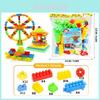 Plastic Childrens Diy Building Blocks Assembly Interlocking Education Early