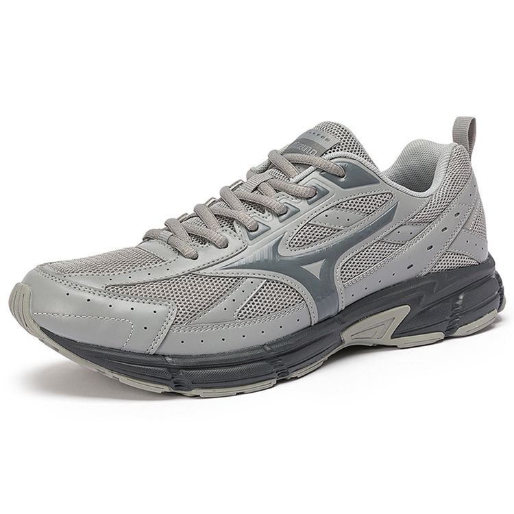 Mizuno Scarpe da Corsa Casual Basse con Suola Spessa Retro Veloce Tessuto Pelle Ammortizzazione Resistente all'Usura Traspirante Rimbalzo D1GH223004