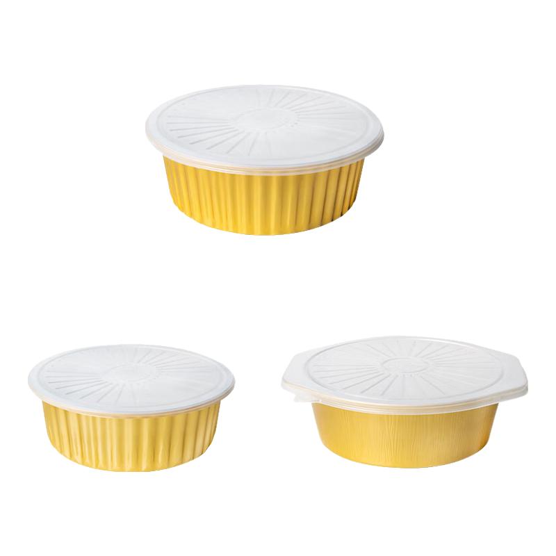 

Disposable Golden Aluminum Foil Pot