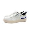 Li Ning Lightweight Trendy Comfortable Versatile Casual Durable Lightweight Non-Slip Low-Top Skate Shoes Men sneaker White Blue AGCV237-3
