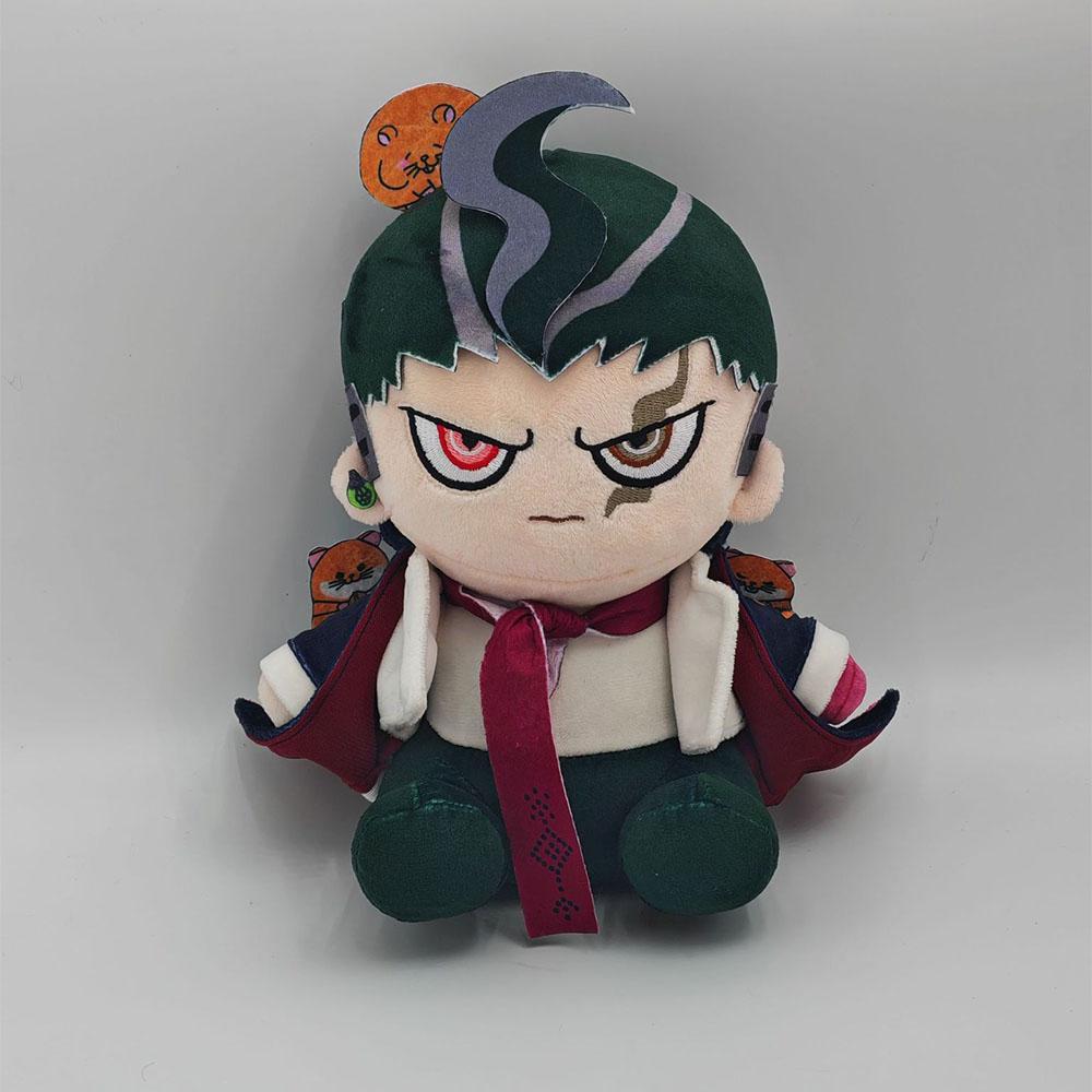 Halloween Danganronpa Cosplay Plüschtier 22cm Anime Gandamu Tanaka Stofftiere Plüschtier Kissen Geschenk XMAS PARTY Dekoration