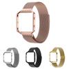 Elegant Milanese Metal Strap Wrist Band Bracelet With Frame For Fitbit Blaze Watch Tracker