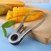 Mango Slicer Peeler Cutter Stainless Steel Mango Dicer Fruit Pitter Peeling Tool Kitchen Fruit Cutting Tool