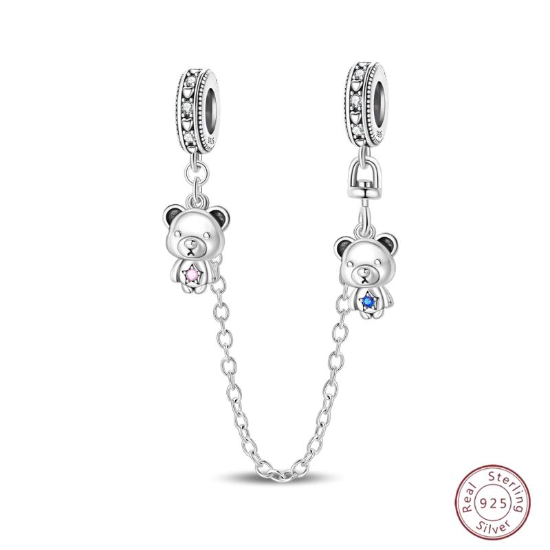 New Copper Poker Card Pendant Beads Black Spade 10-A Royal Flush Red Heart 10-A Charm For Bracelet Woman Jewelry