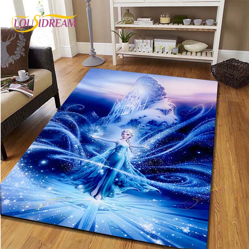 Anime Frozen Carpet Kids Carpets Living Room Tea Table Mats Bedroom Rug Washable Floor Mats Household Area Mat Dinosaur Rug