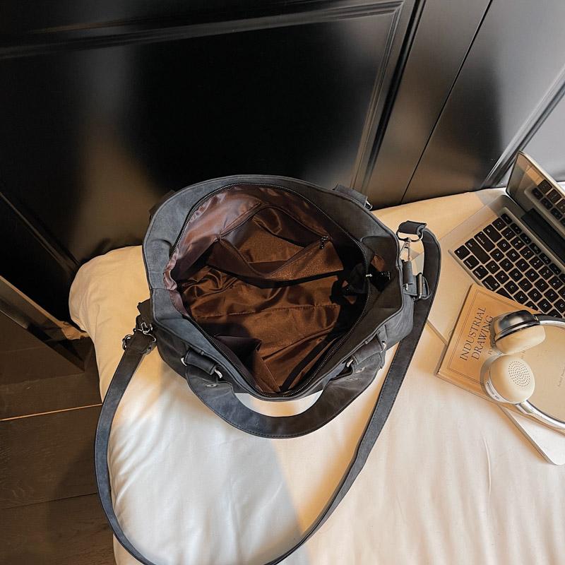 Ladies' Soft Leather Handbag, Multi-pocket Shoulder and Crossbody Bag, Fashionable Large-capacity Daily Handbag