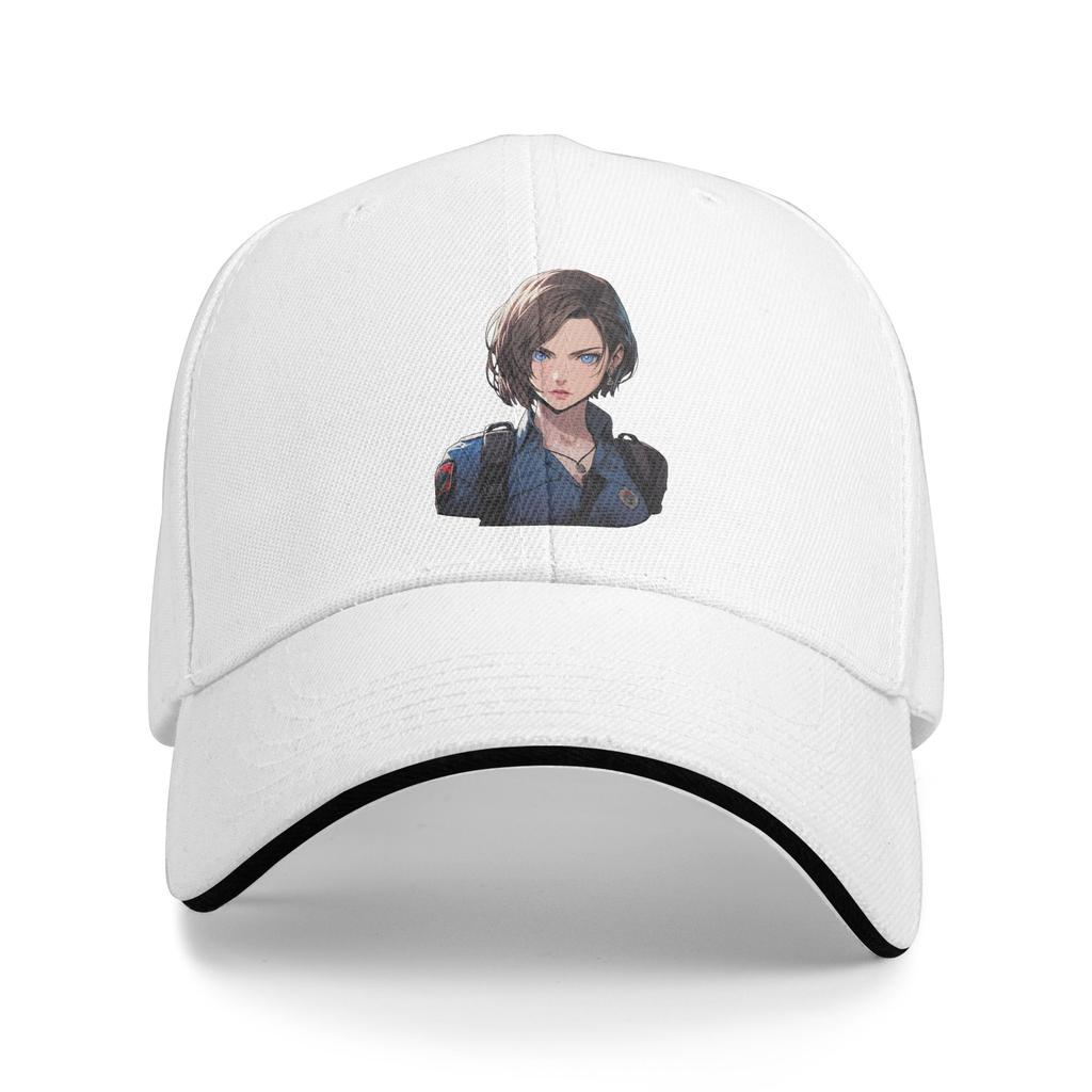 Residents Evils Jill Valentine Cartoon Casual Baseball Cap Summer Trucker Hat Tennis Skate Snapback Cap Men Retro Baseball Caps