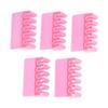 Desk Multi Slot Cable Organizer Clips 5Pcs 3D Printed USB Cord Holder for Home Office Desktop Wire Storage