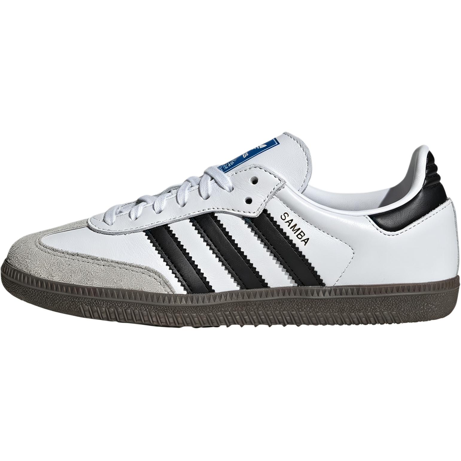 Adidas Samba OG J White Black