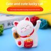 Jixin Vinyl Mini Waving Fortune Cat Cake Decoration & Keychain Pendant