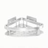 Heavy Duty Wall Mounted Shelf with rod Shower Rack Storage Accessories Storage Shelf  Wall