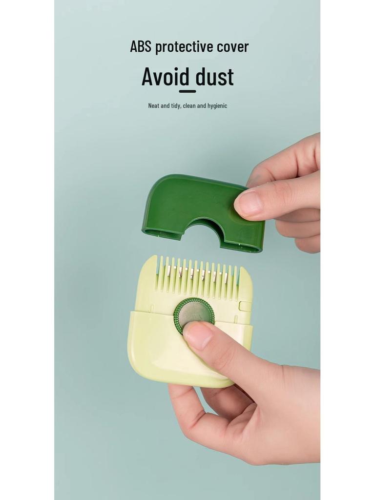 Two-in-One Hair Thinning Comb for Trimming Bangs & Frizzy Hair – Ideal for Girls, Children, and Babies