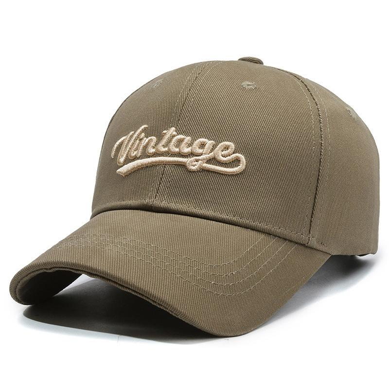 Letter Embroidery Trendy Baseball Cap Men'S And Women'S Casual Outdoor Sun Protection Cap Sports Hat