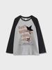Autumn Contrast Collar Long Sleeve Loose Mid-Length Shirt for Women