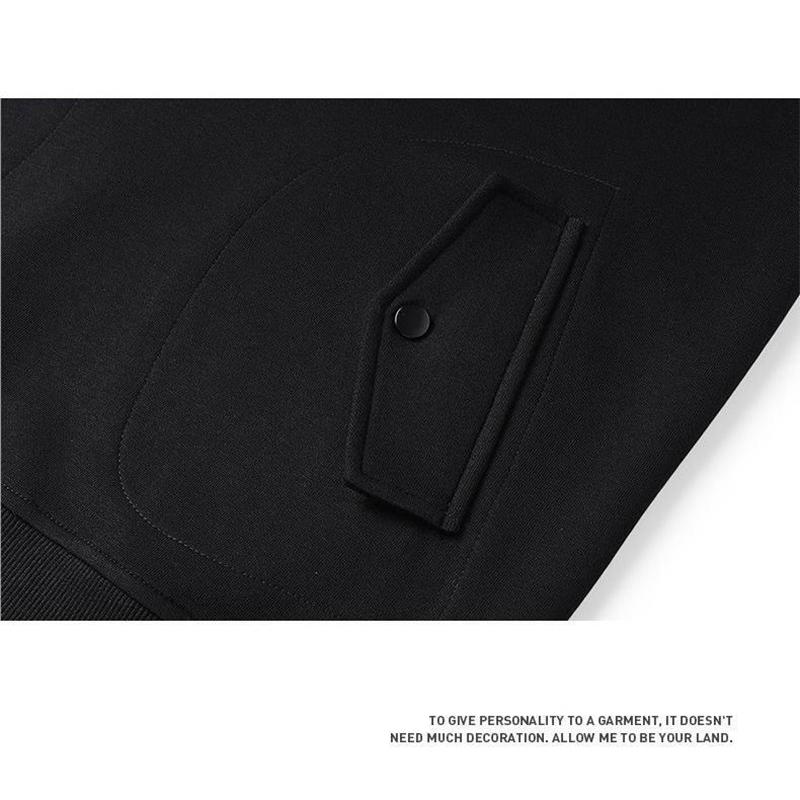 Spring and Autumn Plus Size Men's Fashionable Casual Hooded Patchwork Hoodie Men's Retro Long Sleeved Loose Men's Clothing