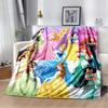 Adorable Princess Cartoon Blanket, Super Soft and Cute, Perfect for Travel, Bedding, Sofa Blankets, or Birthday Gifts.