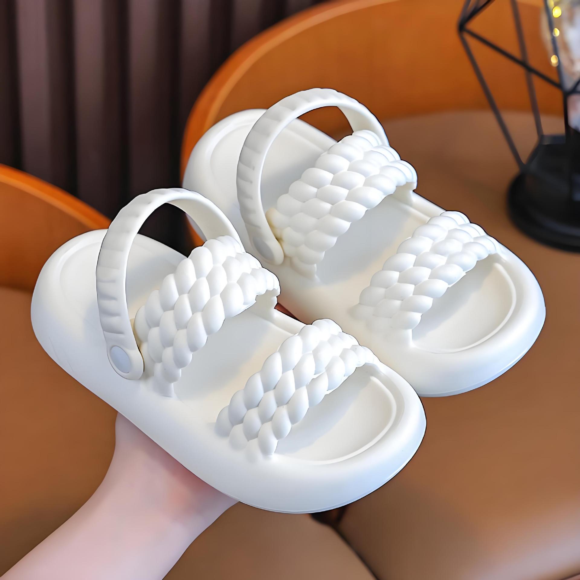 

2024 Eva Princess Fashion нескользящие сандалии для девочек - мягкие повседневные пляжные тапочки на толстой подошве Insole 19cm Size 28-29 / Foot 18cm