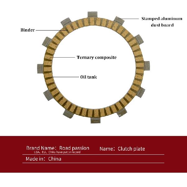 Road Passion 7pcs Motorbike Motorcycle Clutch Friction Disc Plates Kit For SUZUKI M109R VZR1800 M109 M 109 R VZR 1800 2006-2011