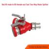 Feuerwehr-Wasserverteiler: FII65 2-Wege-Einlass, 3-Wege 3" Einlass auf 2,5" Ausgang Schnellangriffsschlauchverteiler