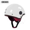 Open Face Motorcycle Helmet Scooter Riders Unisex ABS Full Season Safety Headgear With Removable Visor