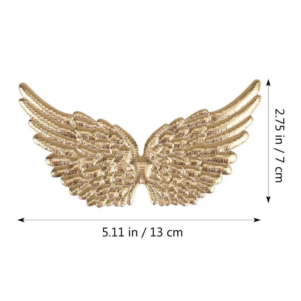 12Pcs Angel Wings Mini Wing DIY Decorative Patch for Clothes Bags Jackets Backpacks Craft Accessories Gift DIY Wing