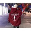 Men's Graphic Print Hoodie Oversized Casual Long Sleeve Pullover