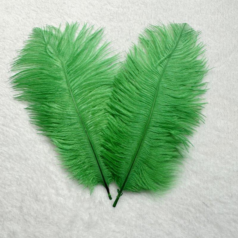 100pcs/lot 6-14 Inch 15-40cm Rose Ostrich Feathers For Wedding Decor Craft