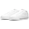 Nike Court Legacy Canvas Białe Sneakersy Unisex Czarne CW6539-100