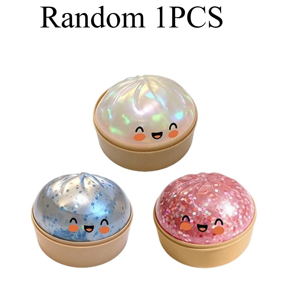 Soft Dumpling Squishy Toy Slow Rising Mochi Squeeze Stress Relief Sensory Toy For Adults