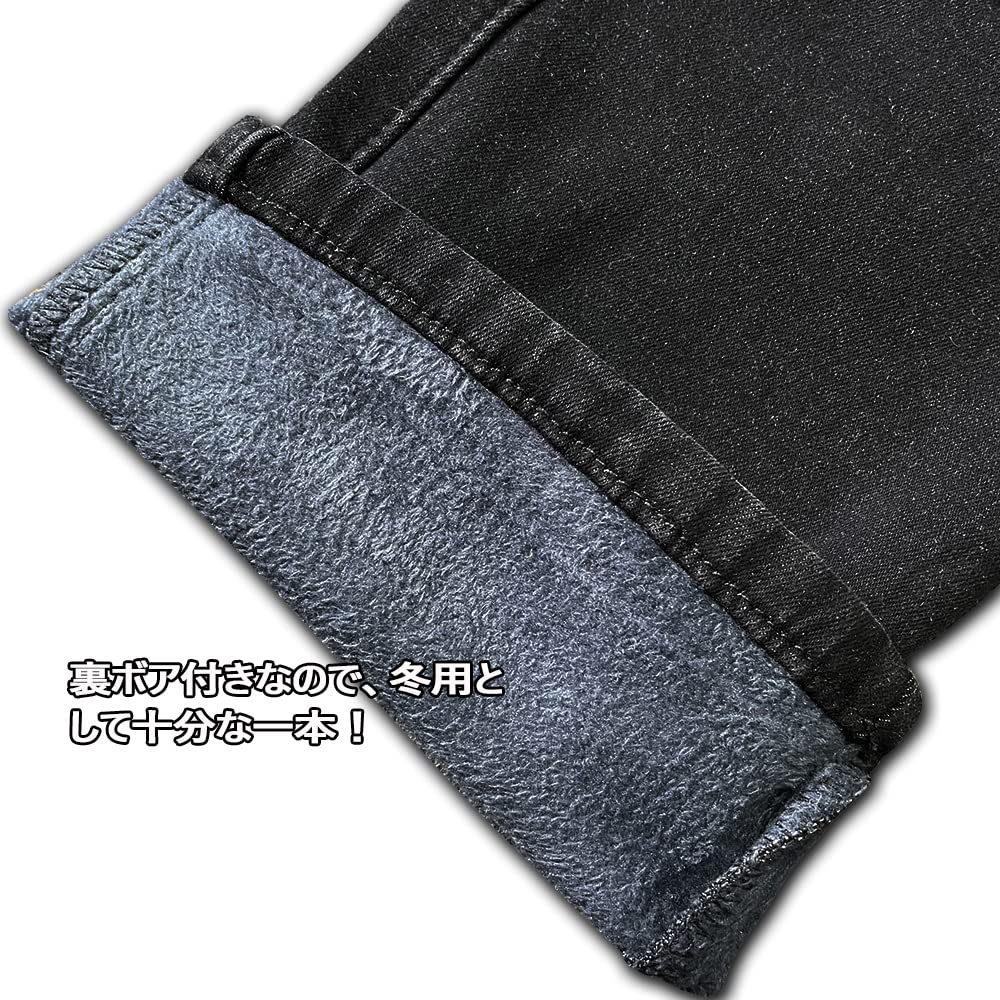 RENHE Winter Motorcycle with and Size Small Men's Pants, Fleece-Lined, Protectors, Warm, Cold-Weather, Durable, Black,